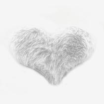 Aplique Coração Pelo Branco Decorativo BIG - 2 Un - Artegift - Rizzo Aplique Coração Pelo Branco Decorativo BIG - 2 Un - Artegift - Rizzo