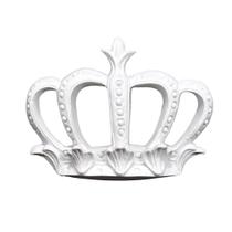 Aplique Coroa Vazada Grande 13x10 R0068 Resina