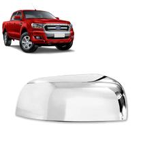 Aplique Cromado Capa Retrovisor Ford Ranger 2013 a 2021 Lado Direito, Resistente e Encaixe Perfeito Aplique Cromado Capa Retrovisor Ford Ranger 2013 a 2021 Lado Direito, Resistente e Encaixe Perfeito