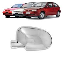 Aplique Cromado Capa Retrovisor Gol G2 Bola 95 96 97 98 99 Parati Saveiro G2 1995 a 1999 Lado Esquerdo Adaptável Aplique Cromado Capa Retrovisor Gol G2 Bola 95 96 97 98 99 Parati Saveiro G2 1995 a 1999 Lado Esquerdo Adaptável