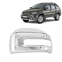 Aplique Cromado Capa Retrovisor Lado Esquerdo Idea 0710, Palio Wk Locker 0916 e Strada Adv 0919 Aplique Cromado Capa Retrovisor Lado Esquerdo Idea 0710, Palio Wk Locker 0916 e Strada Adv 0919