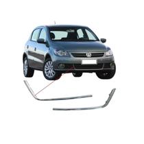Aplique Cromado Da Grade Inferior U Volkswagen Gol G5 Voyage G5 Saveiro G5 2008 2009 2010 2011 2012