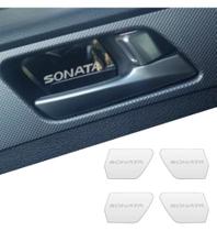 Aplique Cromado Decorativo Moldura Maçaneta Interna Hyundai Sonata 2011 2012 2013 2014