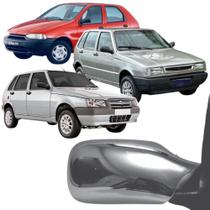 Aplique cromado do espelho do Palio 1996 até 1999 Uno Fire 2001até 2005 Lado Direito Aplique cromado do espelho do Palio 1996 até 1999 Uno Fire 2001até 2005 Lado Direito