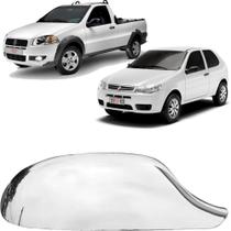 Aplique Cromado Do Retrovisor Palio Elx Strada Siena 06 A 12 Ld