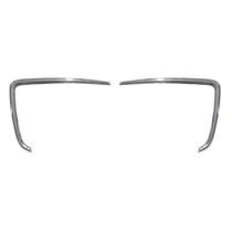 Aplique Cromado Farol Milha Fiat Strada 2015 2016 2017 2018 (par)