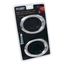 Aplique Cromado Farol Milha Polo 02 03 04 05 06 (PAR) Flash Aplique Cromado Farol Milha Polo 02 03 04 05 06 (PAR) Flash