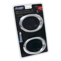 Aplique Cromado Farol Milha Polo 02 03 04 05 06 (PAR) Aplique Cromado Farol Milha Polo 02 03 04 05 06 (PAR)