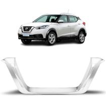 Aplique Cromado Grade Dianteira Adaptável para Kicks 2017 2018 2019 2020 2021