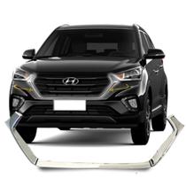 Aplique Cromado Grade Dianteira Hyundai Creta 2020
