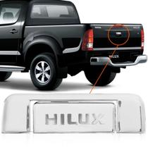 Aplique cromado macaneta hilux 05/...- traseira