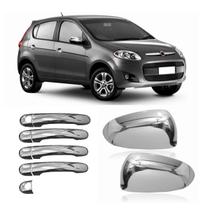 Aplique Cromado Maçaneta Retrovisor Pálio Novo 2012 À 2019