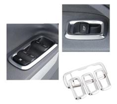 Aplique Cromado Moldura Comando dos Vidros Ford Ka Ecosport New Fiesta