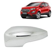 Aplique Cromado para Capa Retrovisor Ecosport 2013 2014 2015 2016 2017 Com Pisca