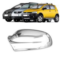 Aplique Cromado para Capa Retrovisor Fox G1 2003 a 2010 CrossFox 2005 a 2010 SpaceFox 2006 a 2010 Aplique Cromado para Capa Retrovisor Fox G1 2003 a 2010 CrossFox 2005 a 2010 SpaceFox 2006 a 2010