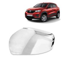 Aplique Cromado para Capa Retrovisor Kwid 2017 2018 2019 2020 2021