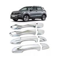 Aplique Cromado Para Maçaneta Virtus 2018 2019 2020 4 Portas