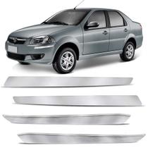 Aplique Cromado Parachoque Dianteiro / Traseiro Siena Aplique Cromado Parachoque Dianteiro / Traseiro Siena