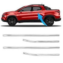 Aplique Cromado Pestana Compatível com Toro 2016 á 2025