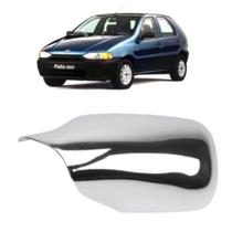 Aplique Cromado Retrovisor Esquerda Palio 1996 até 2000 Uno 2001 até 2005