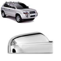 Aplique Cromado Retrovisor Lado Direito Tucson 2004 a 2015 Encaixe Perfeito e Acabamento Premium Aplique Cromado Retrovisor Lado Direito Tucson 2004 a 2015 Encaixe Perfeito e Acabamento Premium