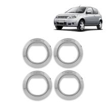 Aplique Cromado Saída de Ar Interna Ford Ka 2008 2009 2010 2011 2012 2013 - Shekparts
