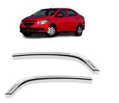 Aplique Cromado Superior do Farol Auxiliar Onix Prisma 2012 2013 2014 2015 2016