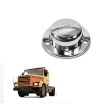 Aplique Cromado Tampa Cubo Dianteiro SC 112 113 Decorado Aplique Cromado Tampa Cubo Dianteiro SC 112 113 Decorado