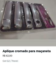 Aplique cromado