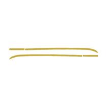 Aplique Curvado Lateral Teto - Dourado - Para Volvo New FH