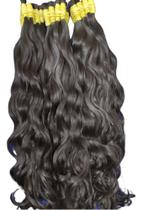 Aplique De Cabelo Natural Humano Ondulado 65 Cm 50 Gramas!