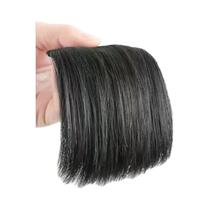 Aplique De Cabelo Sintético Curto Liso Invisível Feminino Com Presilha Para Cobertura Superior E