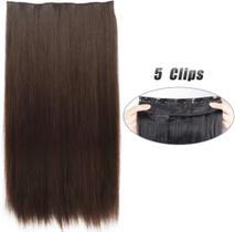 Aplique de Cabelo Tic Tac em Fibra Bio Orgânica Liso 70cm Super Natura