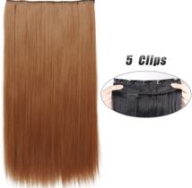 Aplique de Cabelo Tic Tac em Fibra Bio Orgânica Liso 70cm Super Natura