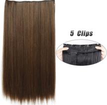 Aplique de Cabelo Tic Tac em Fibra Bio Orgânica Liso 70cm Super Natura