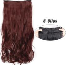 Aplique de Cabelo Tic Tac em Fibra Bio Orgânica Ondulado 70cm Super Natural