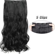 Aplique de Cabelo Tic Tac em Fibra Bio Orgânica Ondulado 70cm Super Natural