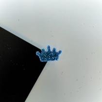 Aplique de EVA - Coroa Azul - 20 unidades - Nelyzoca - Rizzo