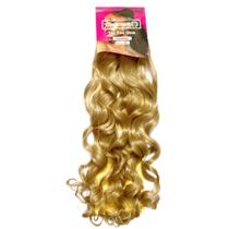Aplique De Fibra Sintetica Tic Tac Uno Cacho 65Cm - Cor Loiro Dourado Aplique De Fibra Sintetica Tic Tac Uno Cacho 65Cm - Cor Loiro Dourado