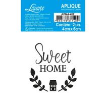 Aplique de MDF e Papel - Farm : Sweet Home - APM4-488