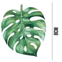 Aplique de MDF e Papel - Folha Costela de Adão APM8 - 1085 Aplique de MDF e Papel - Folha Costela de Adão APM8 - 1085