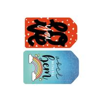 Aplique de Mdf e Papel Litoarte Tags - APM4-445 Aplique de Mdf e Papel Litoarte Tags - APM4-445