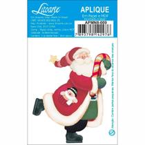 Aplique de MDF e Papel Natal - Noel Com Bengala Doce - APMN8 - 009