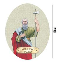 Aplique de MDF e Papel - São Judas Tadeu - APM10 - 031 - Litoarte