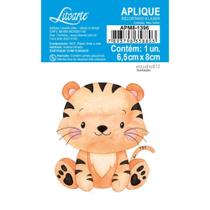 Aplique de MDF - Meu Safari Tigre - APM8-1396
