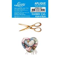 Aplique de MDF - Tesoura - APM4-527