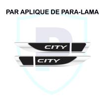 Aplique De Paralama Honda City Resinado