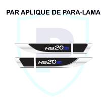 Aplique De Paralama Hyundai Hb20s Resinado