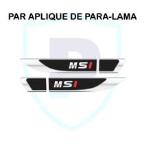 Aplique De Paralama Volkswagen Msi Resinado