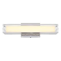 Aplique de Pared LED Living District Aden 16" Cromo con Interruptor CCT